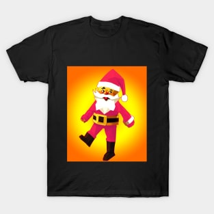 cute pink santa claus 2022 T-Shirt